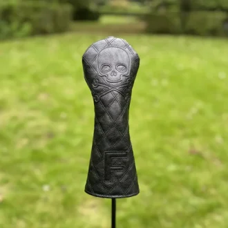 Headcover Dödskalle Svart / FW wood