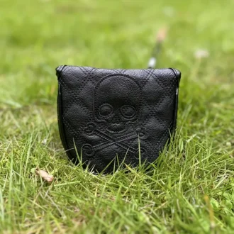 Headcover Dödskalle Svart / Mallet Putter