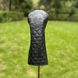 Headcover Dödskalle Svart / Driver