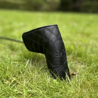 Headcover Dödskalle Svart / Putter