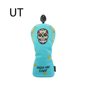 Headcover Dödskalle Turquoise / Hybrid