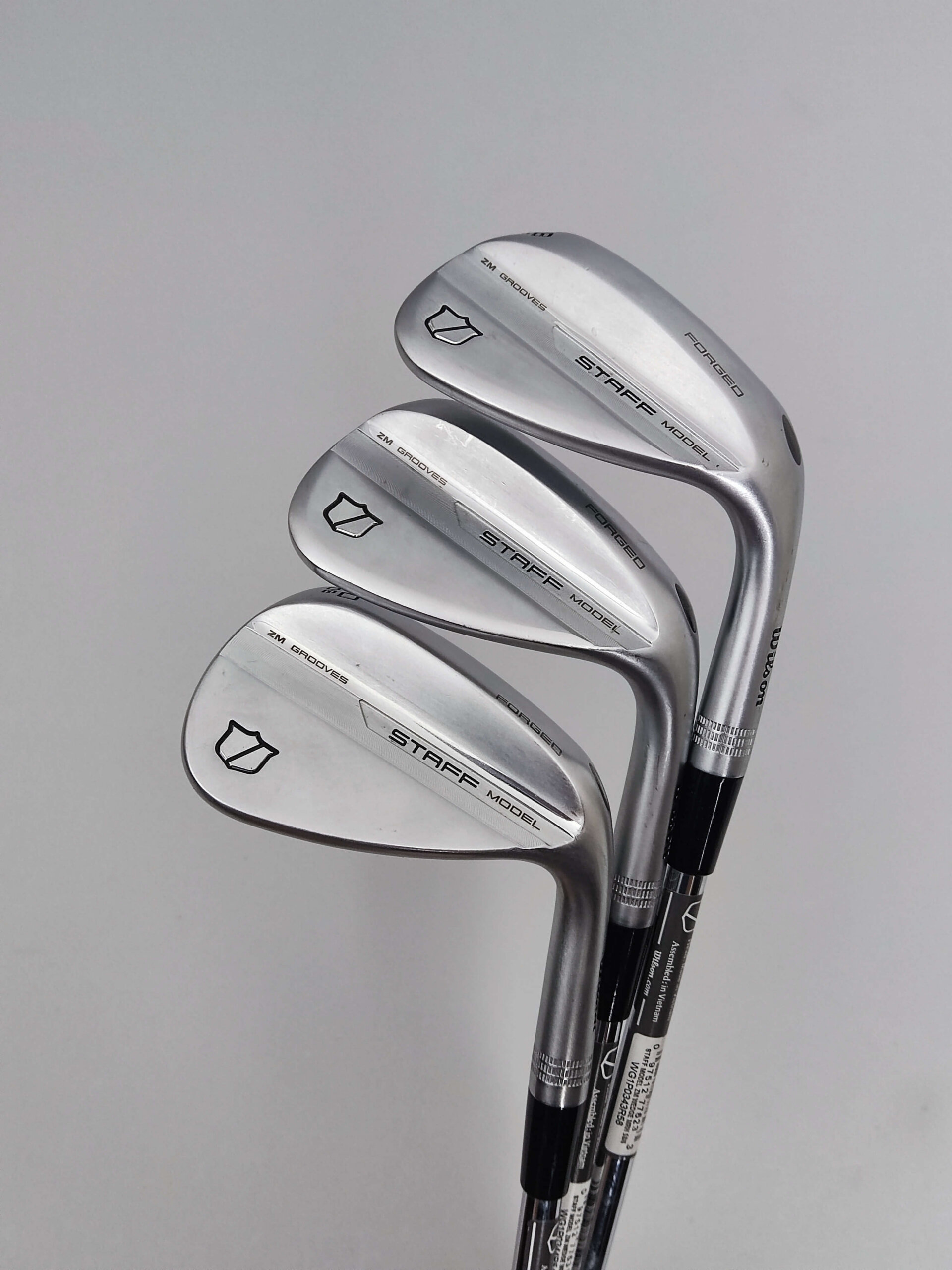 Demo Ex / Wilson Staff Model ZM / Wedge Set / 50 54 58°