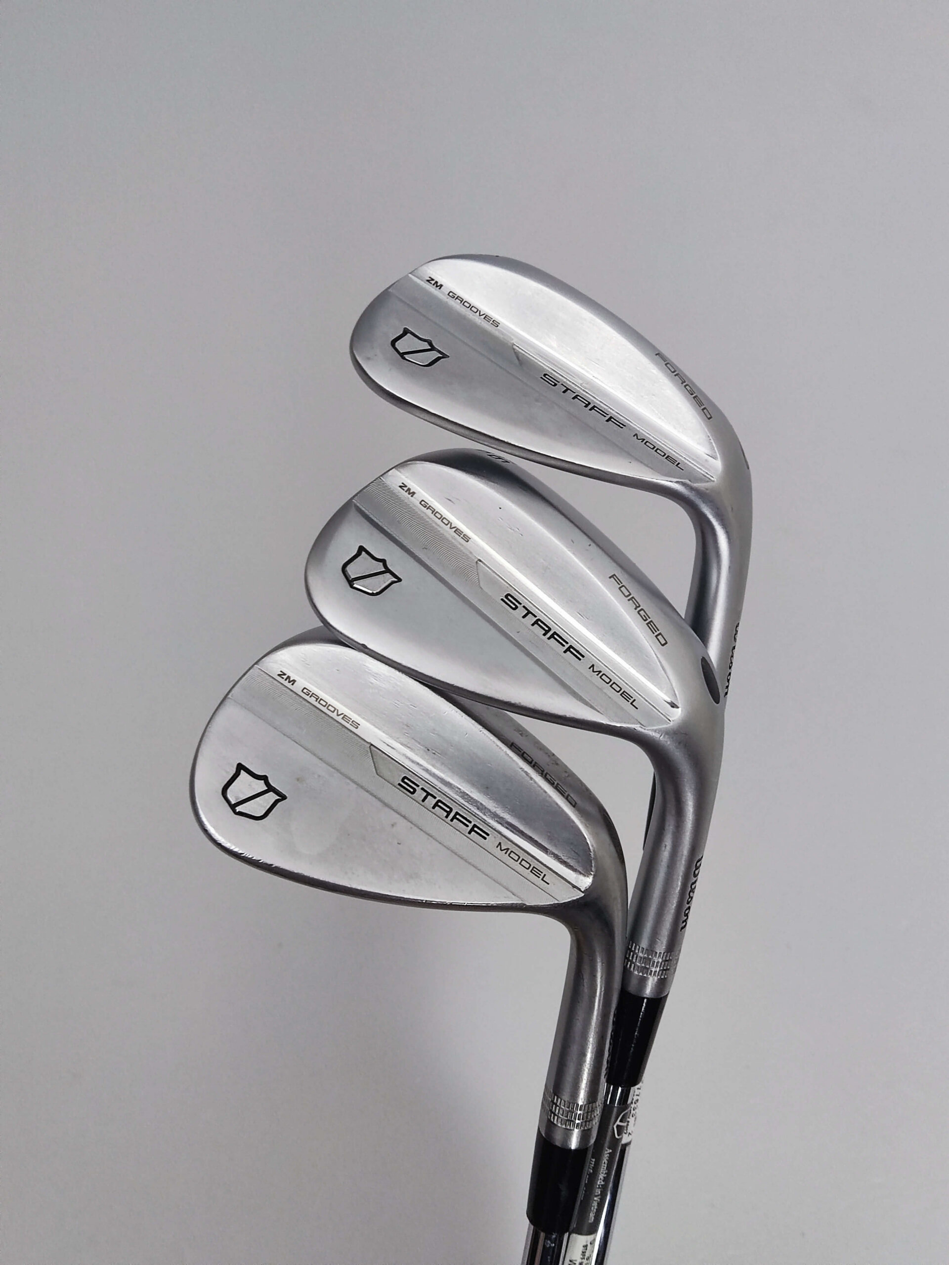 Demo Ex / Wilson Staff Model ZM / Wedge Set / 52 56 60°